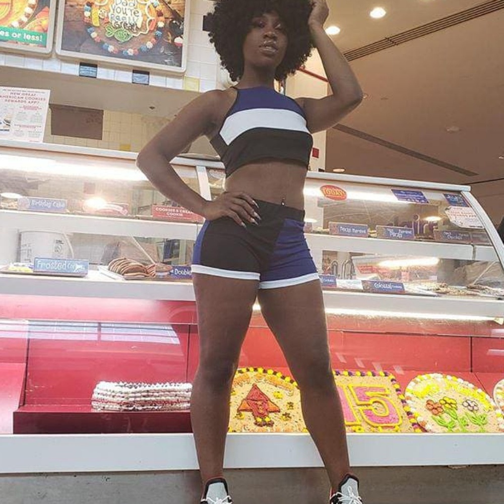 2 piece short set
